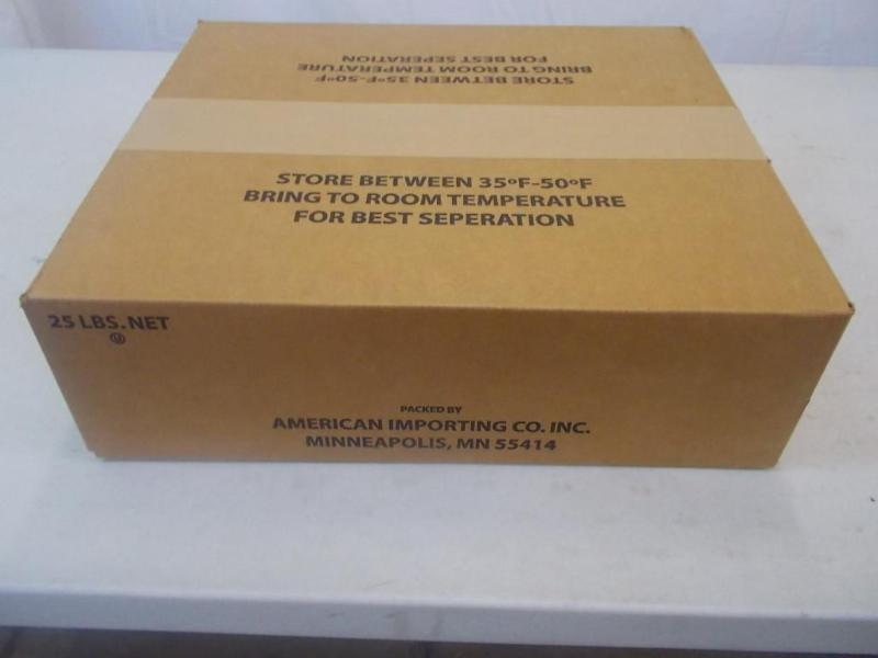 One 25 lb. sealed box of American I...