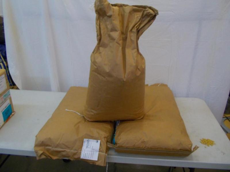 Three 50 lb. bags of New Organics, ...