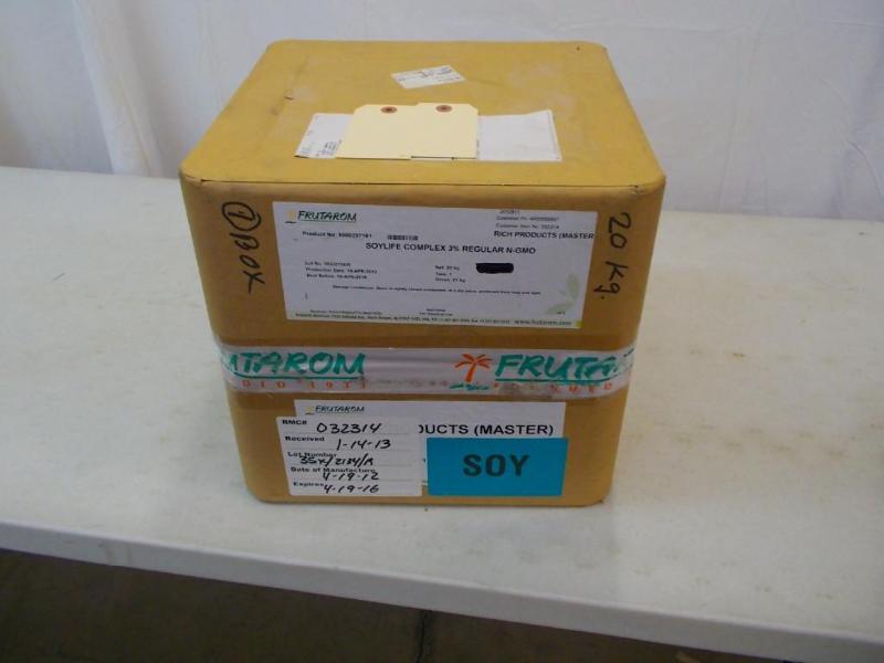 One 44 lb. box of FrutaromRich Pro...