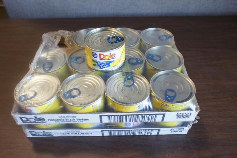 lot 20 image: 1 case (24 cans) of Dole Pineapple ...