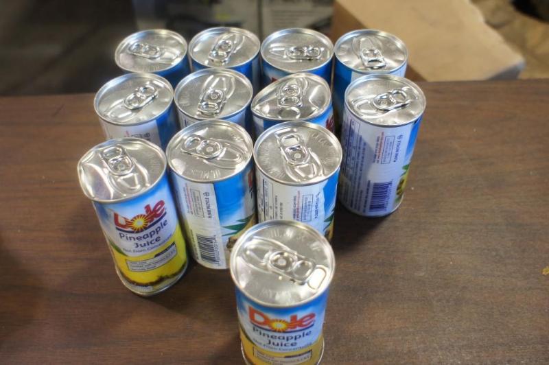 lot 23 image: 13 cans of Dole Pineapple Juice. 6f...
