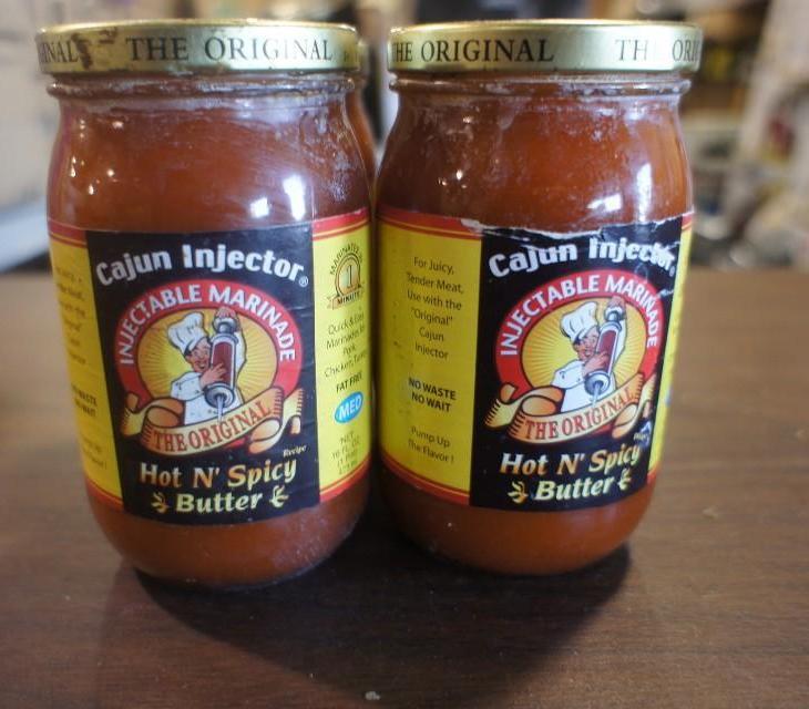 lot 49 image: 4 bottles of Cajun Injector Injecta...