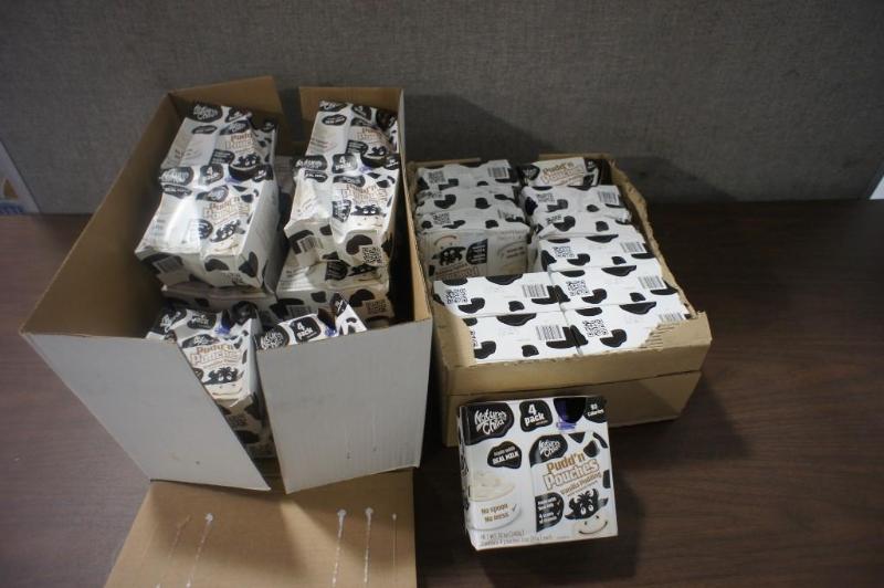 lot 61 image: Lot of (28 packs) Natures Child Pud...