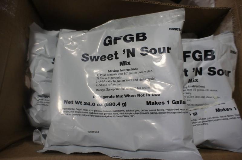 lot 63 image: Lot of (24) GFGB Sweet & Sour M...