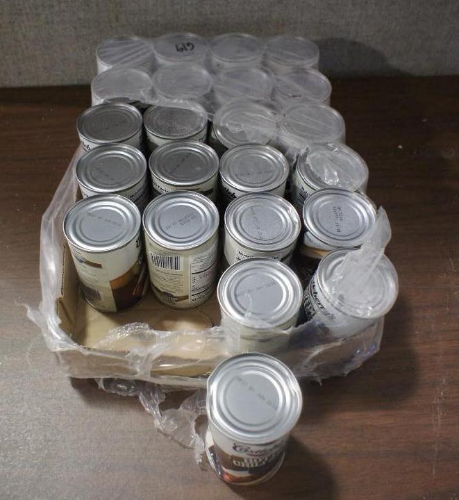 lot 65 image: Lot of (23) cans of Castleberrys Ho...