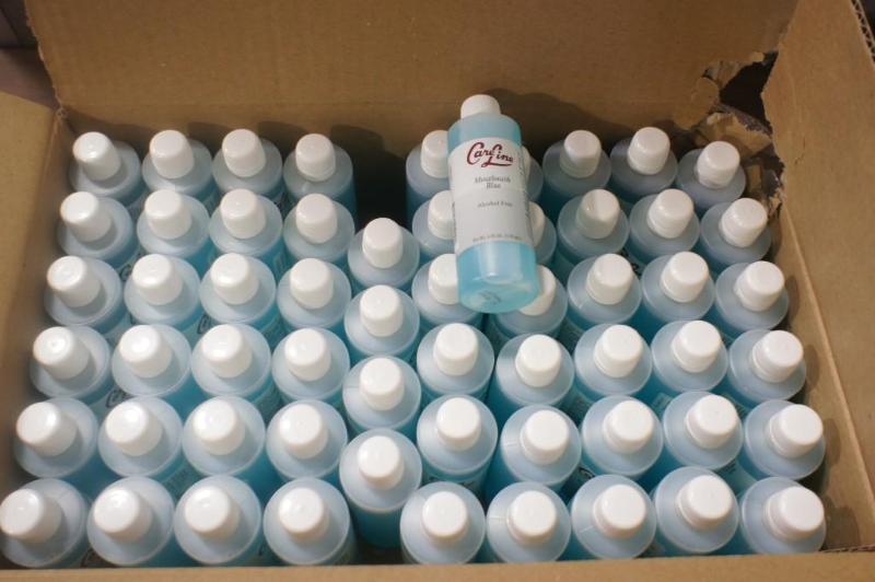 lot 76 image: Lot of (60) 4oz bottles of Careline...