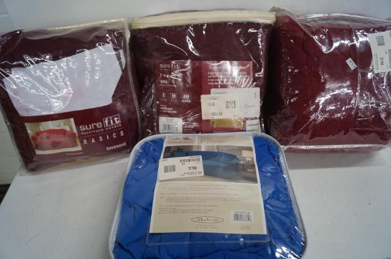 4 sofa slip covers New...