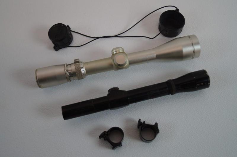 2 rifle scopes. 1 Simmons whitetail...