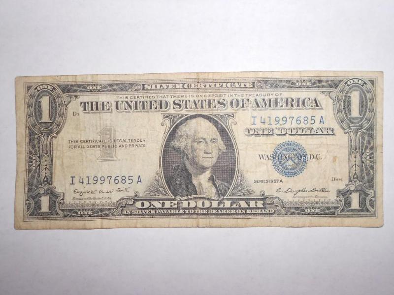 $1.00 Silver Certificate series 195...