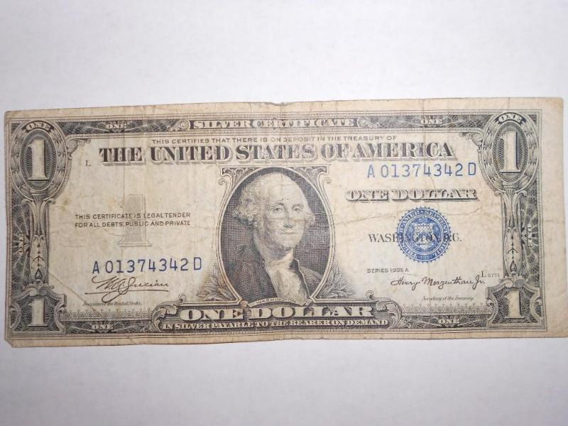 $1.00 Silver Certificate series&nbs...