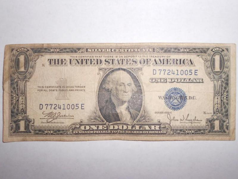 $1.00 Silver Certificate series&nbs...