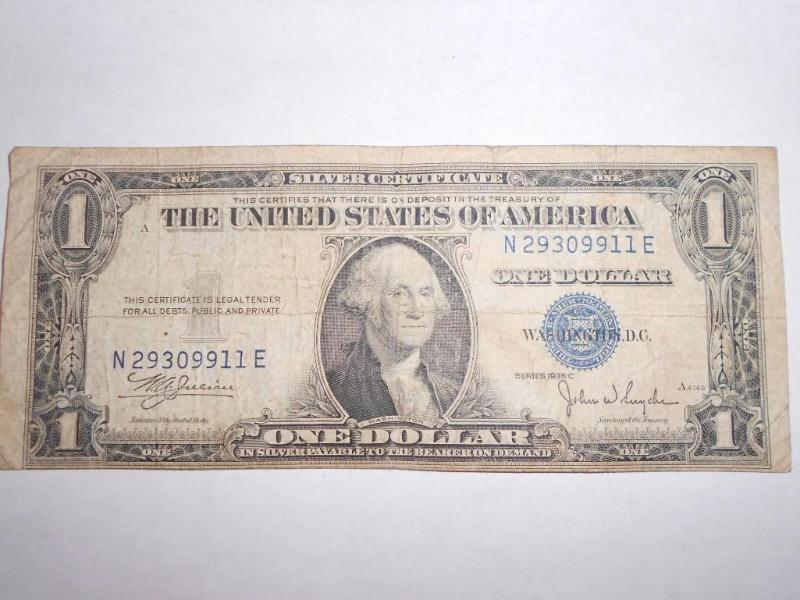 $1.00 Silver Certificate series&nbs...
