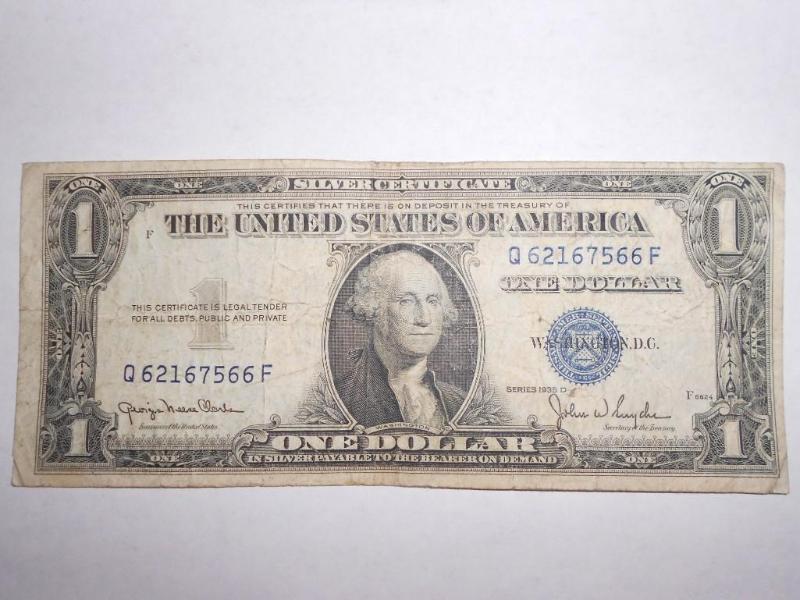 $1.00 Silver Certificate series&nbs...