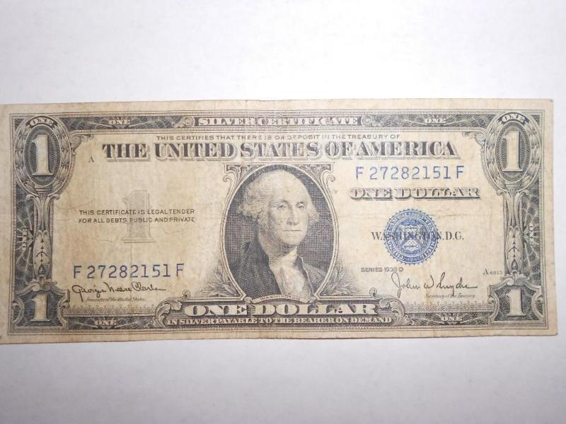 $1.00 Silver Certificate series&nbs...