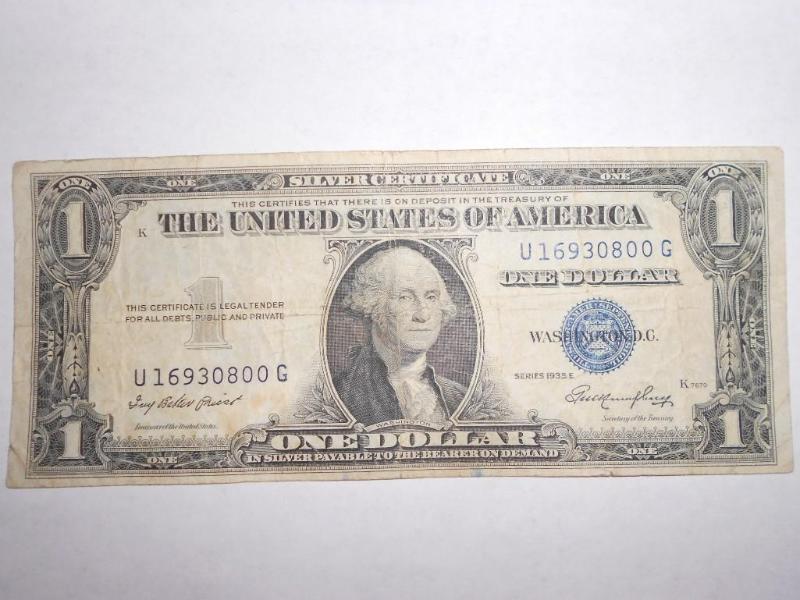 $1.00 Silver Certificate series&nbs...