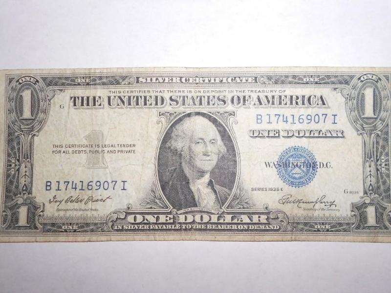 $1.00 Silver Certificate series&nbs...