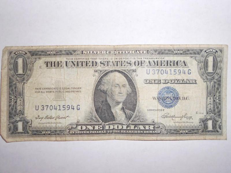 $1.00 Silver Certificate series&nbs...