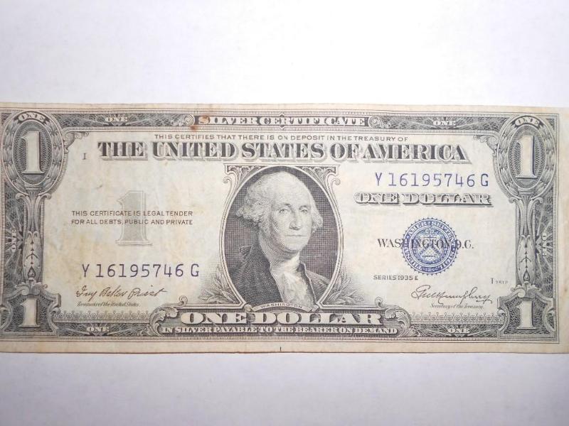 $1.00 Silver Certificate series&nbs...