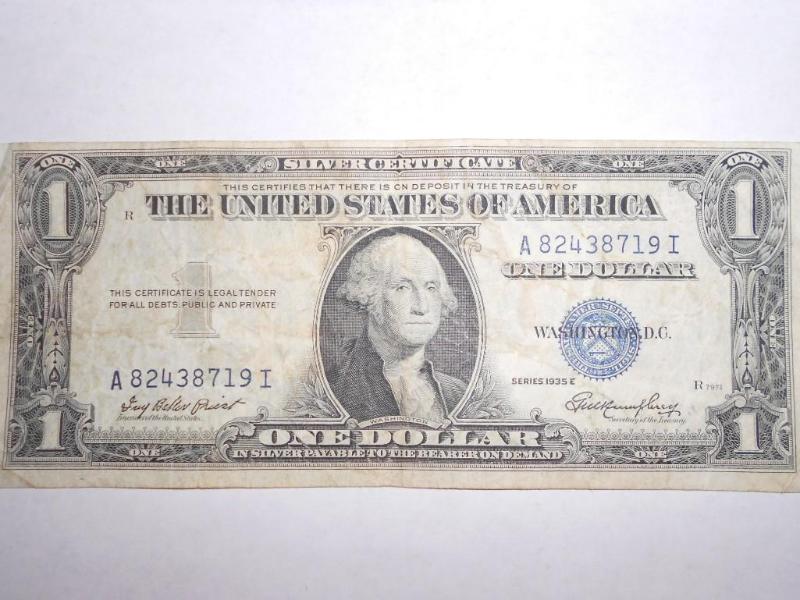 $1.00 Silver Certificate series&nbs...