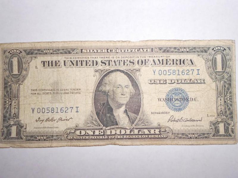 $1.00 Silver Certificate series&nbs...