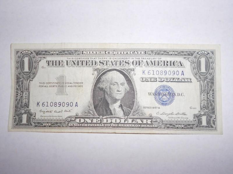 $1.00 Silver Certificate series 195...
