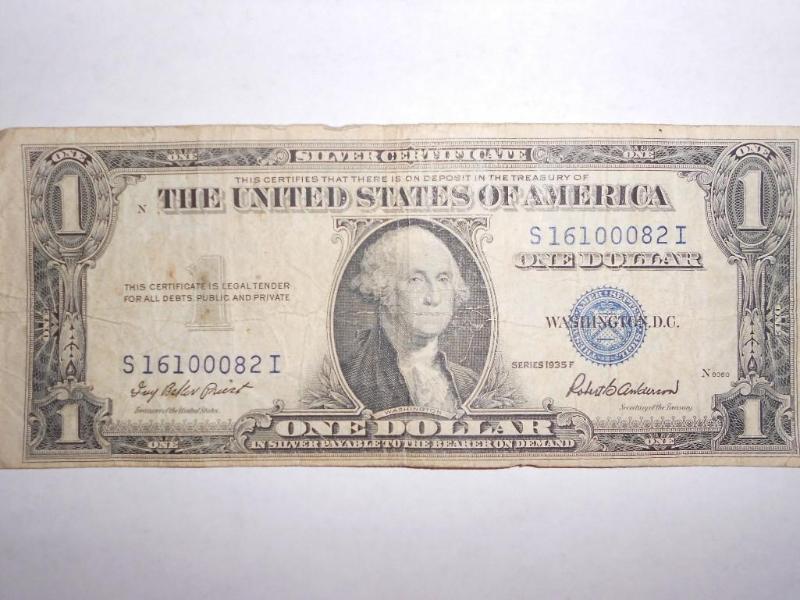 $1.00 Silver Certificate series&nbs...