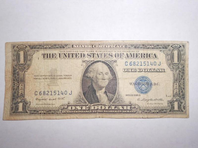 $1.00 Silver Certificate series&nbs...
