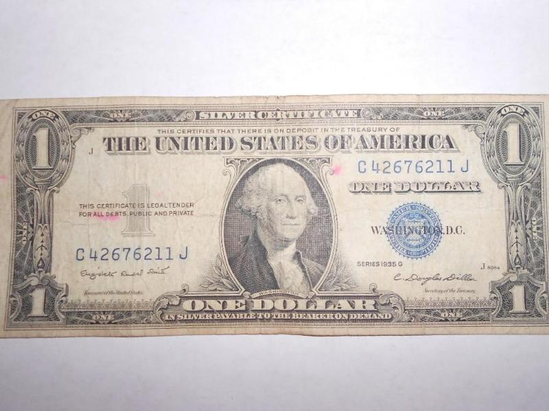 $1.00 Silver Certificate series&nbs...