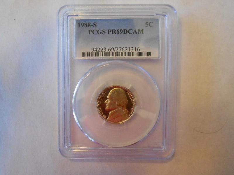 Beautiful 1988 - S PCGS&nbsp5 cent...