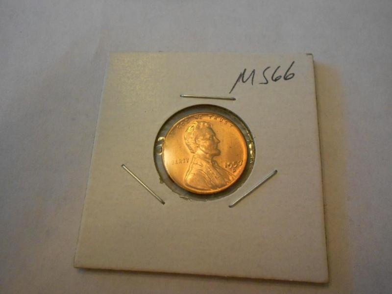 1957 D Lincoln Wheat Cent in Mint C...