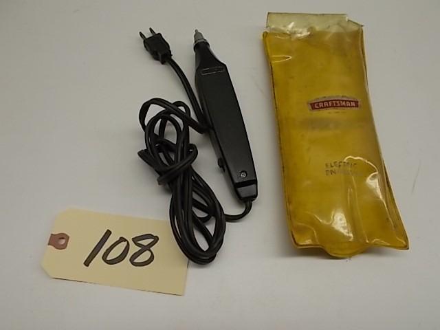 lot 108 image: Craftsman Electric Engraver...