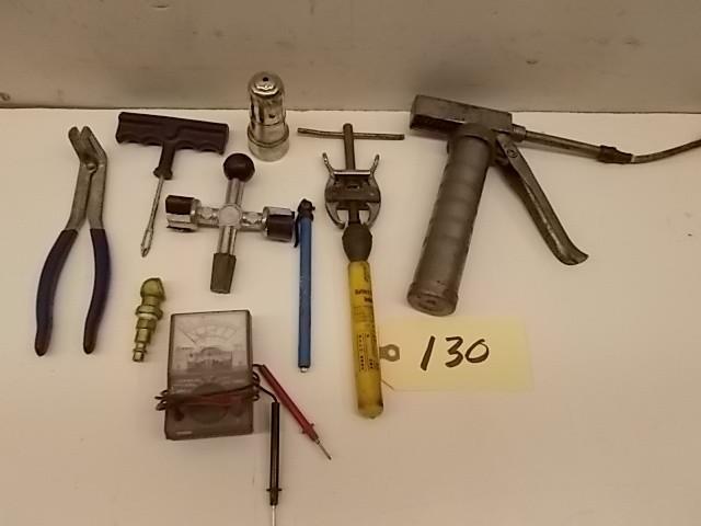 lot 130 image: Asstd Automotive Tools...