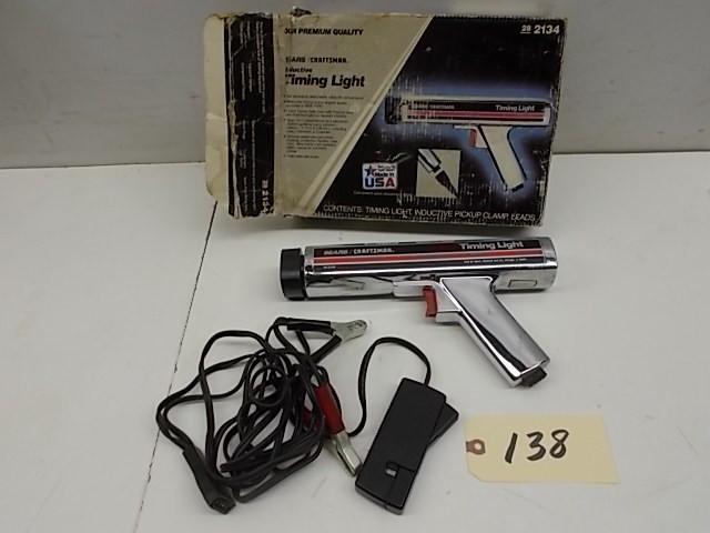 lot 138 image: Craftsman Inductive Timing Light...