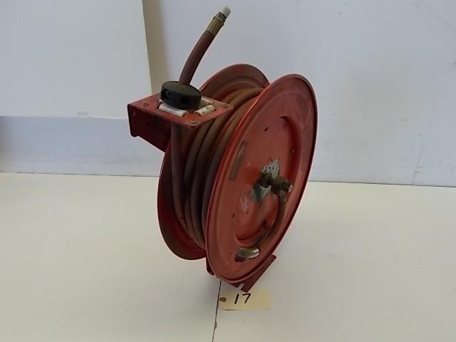 lot 17 image: Hose Reel, Went Thru Fire, Appears ...