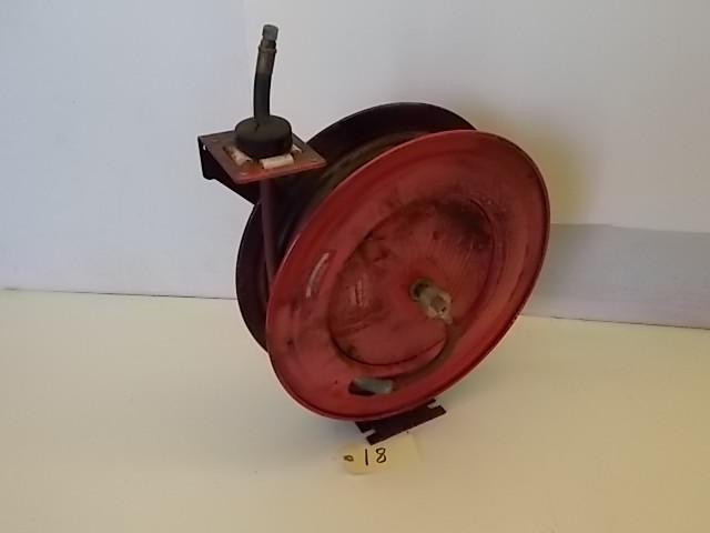 lot 18 image: Hose Reel, Went Thru Fire, Appears ...