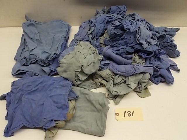 lot 181 image: Qty. Shop Rags...