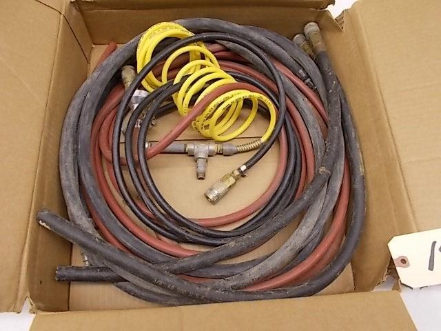 lot 195 image: Asstd Air Hose...