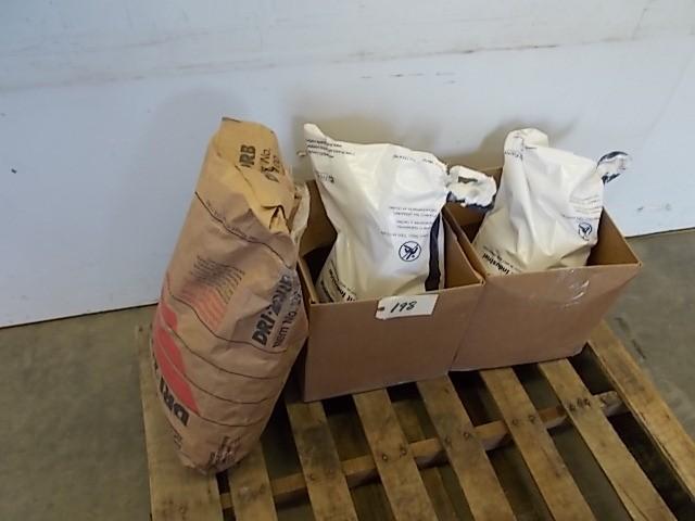 lot 198 image: (3) Bags Floor Dry, New, Torn Bags...