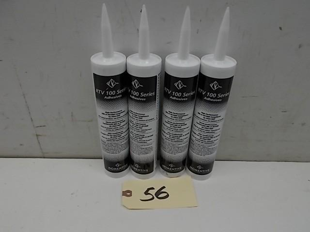 lot 56 image: (4) Momentive RTV 100 Series Adhesi...