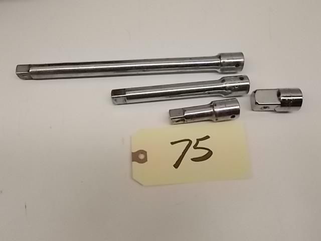 lot 75 image: Craftsman 12" Extensions &...