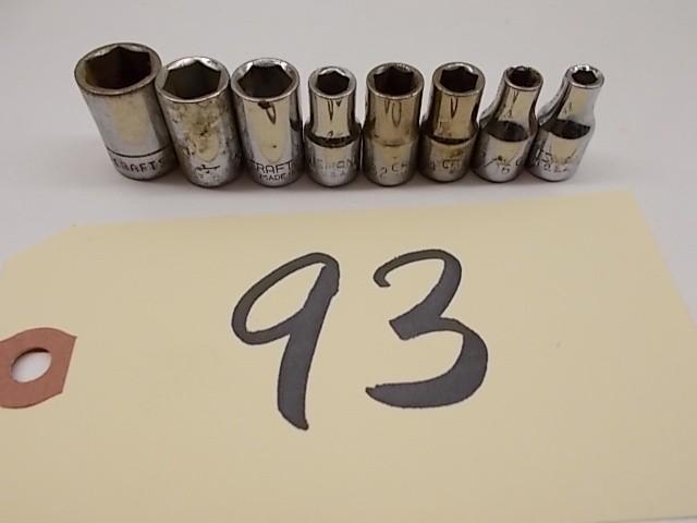 lot 93 image: Craftsman 14" Sockets, 532-9...