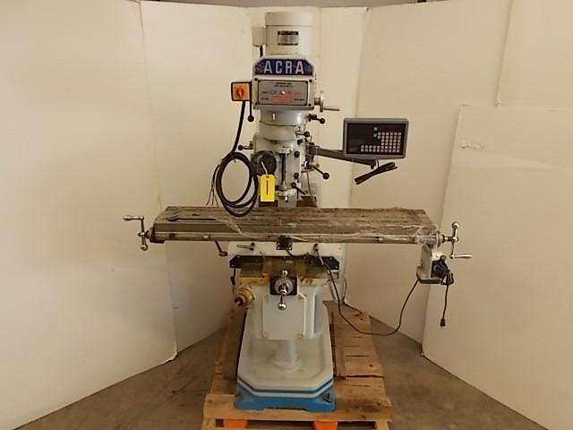 lot 1 image: Acra Model AM3VVV Vertical Knee Mil...