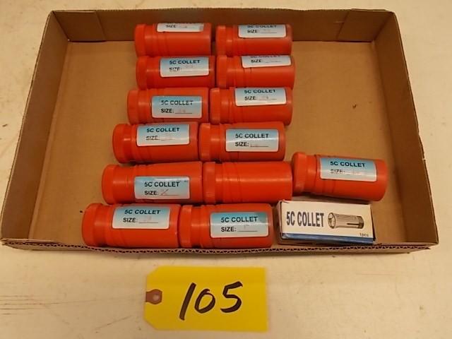 lot 105 image: 14 pc. 5C Collets...
