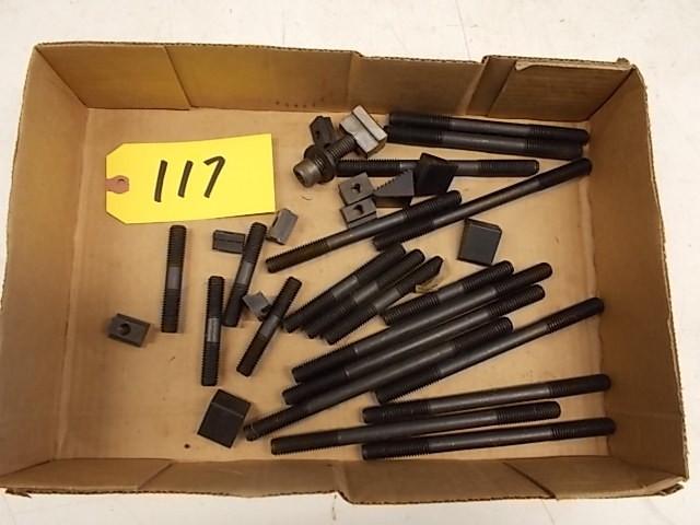 lot 117 image: Misc. Clamping Parts with Rack...
