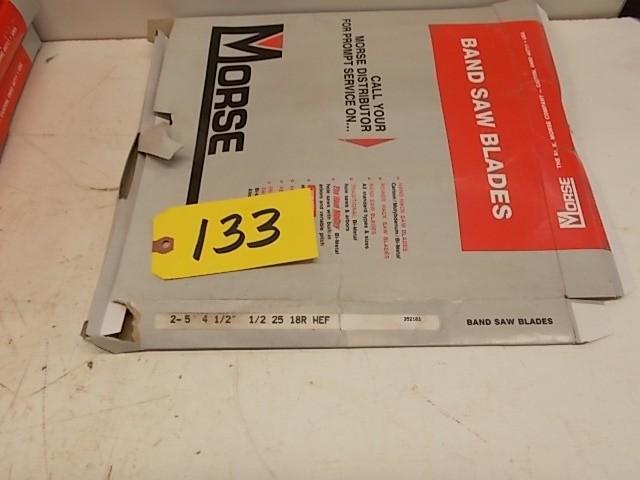 lot 133 image: Morse 5 4 12" 12" 25 1...