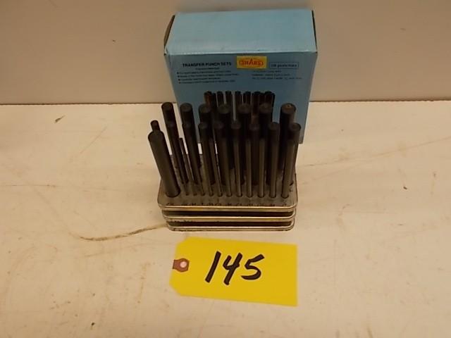 lot 145 image: 28 pc. Transfer Punch Set, 116-17...