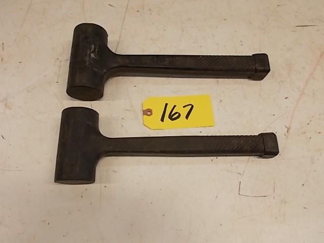 lot 167 image: (2) Dead Blow Hammers...
