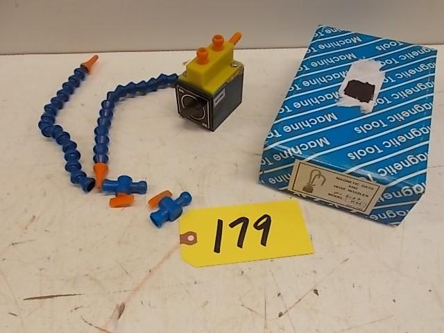 lot 179 image: Magnetic Base & Hose Nozzles, N...