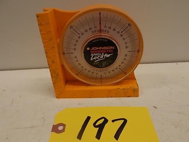 lot 197 image: Johnson Angle Locator...