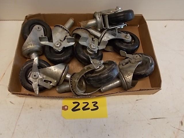 lot 223 image: (9) Colson 3 12" x 1 12"...
